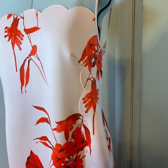 Ted Baker Jaazmin Fantasia Women's Floral Scallop Dress - Picture 4 of 11